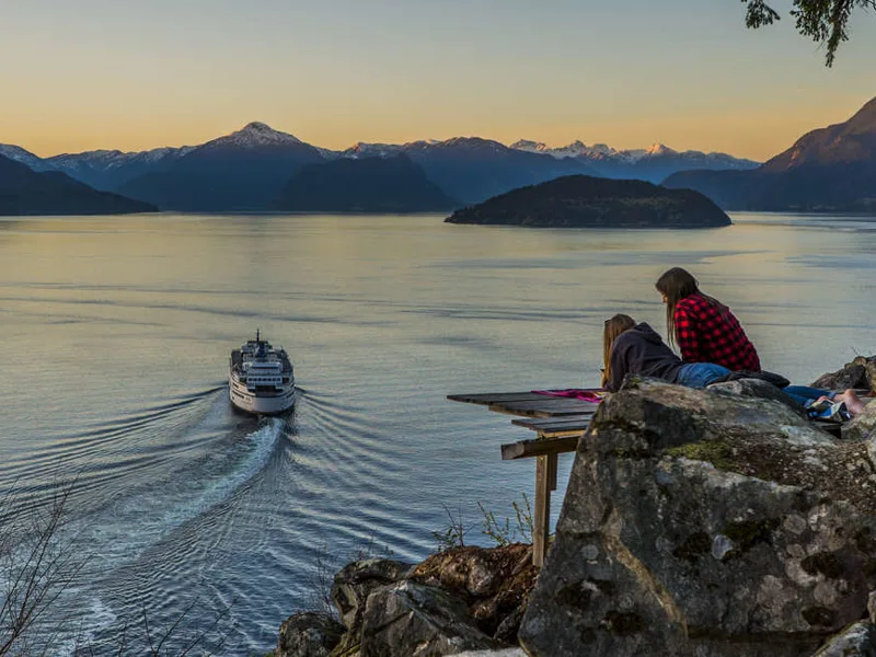 Ferry from Vancouver Island