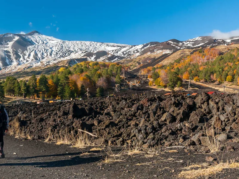 Etna's northern slopes
