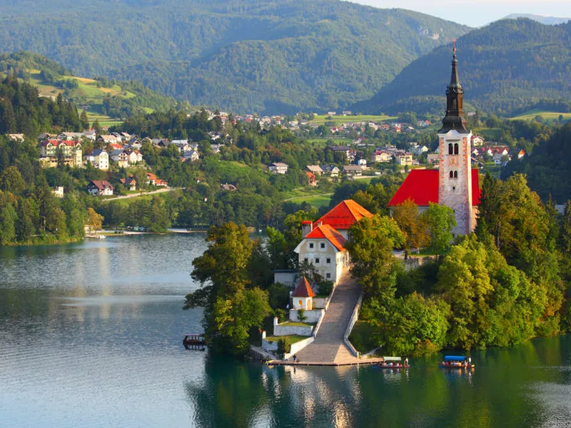 Church in Lake Bled