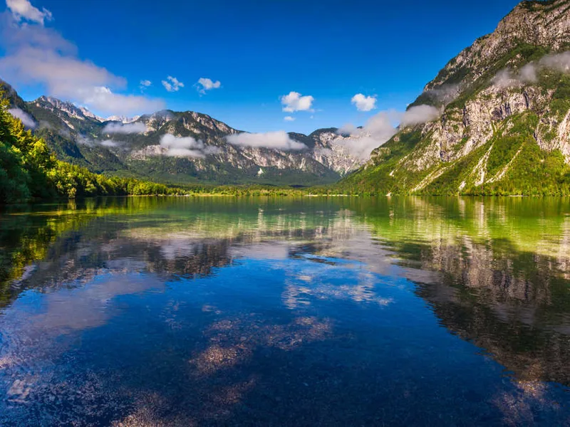 Lake Bohinj in Triglav National Park