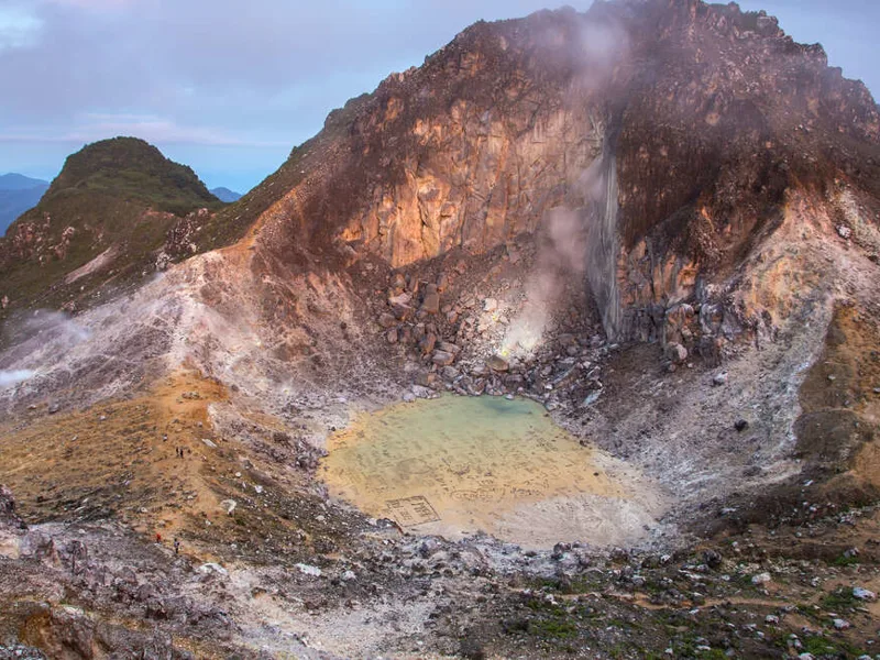 Sibayak volcano