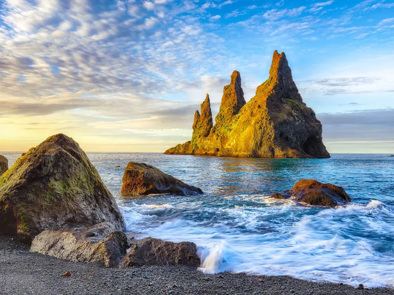 Reynisdrangar stacks