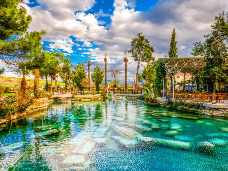 See Cleopatra's Pool at Pamukkale