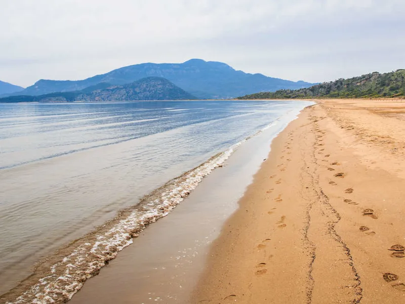 Chance to go swimming at Iztuzu Beach