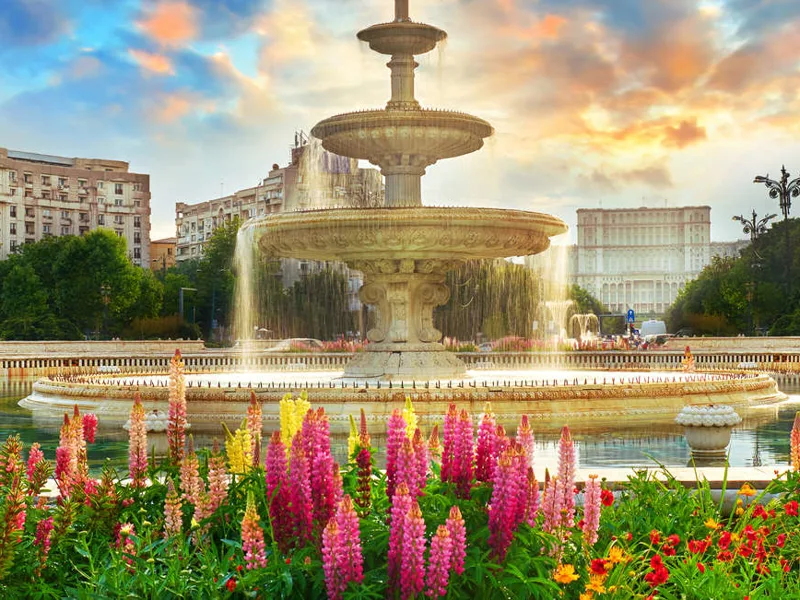 Union Square in Bucharest