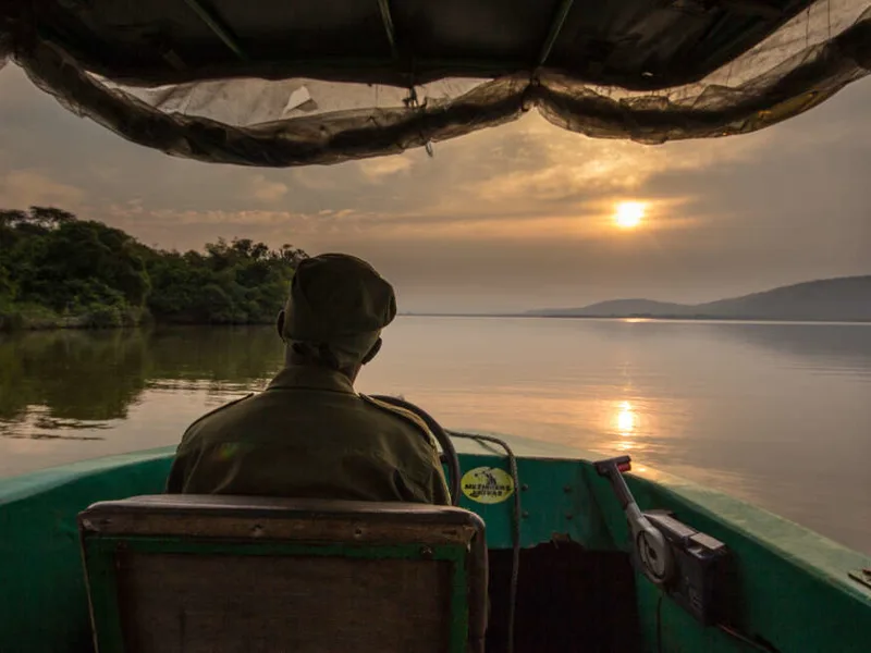 Boat trip on Lake Mburo