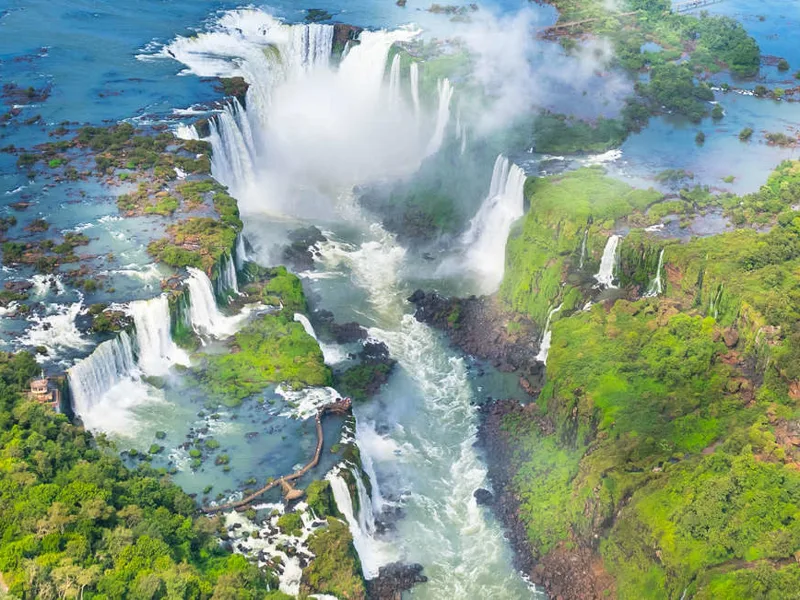Iguazu seen from above