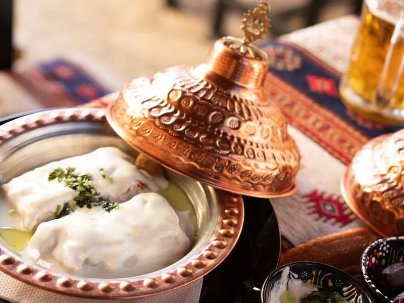 Buredziki, a local dish from Bosnia and Herzegovina