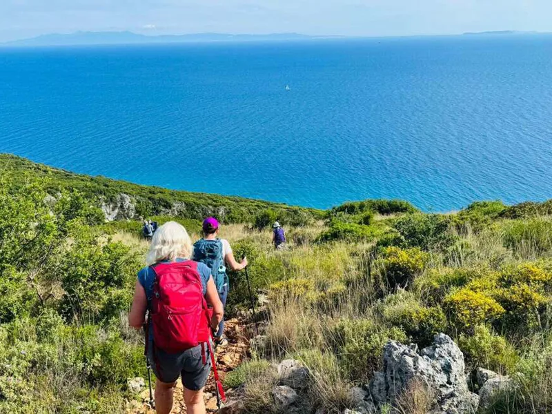 Walking on the Albanian Riviera