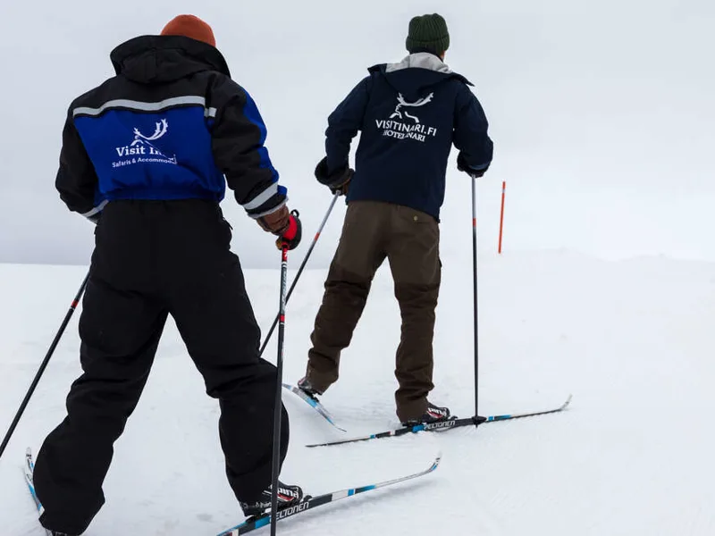 Cross-country skiing, Visit Inari