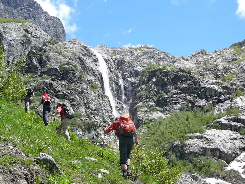 Ushba Falls