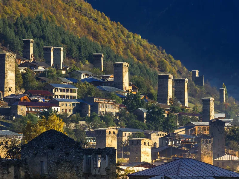Watchtowers in Mestia