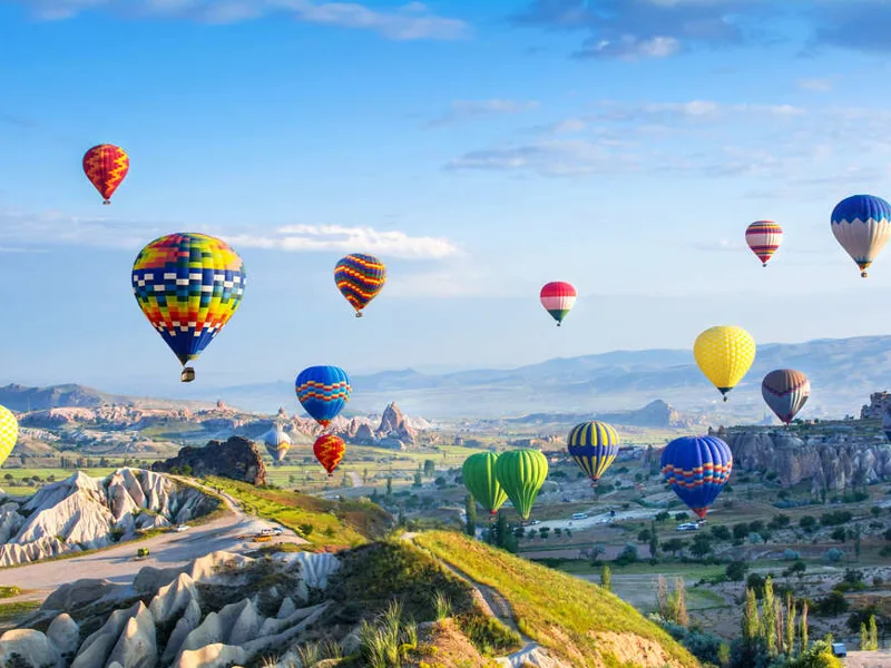 Balloons over Cappadocia