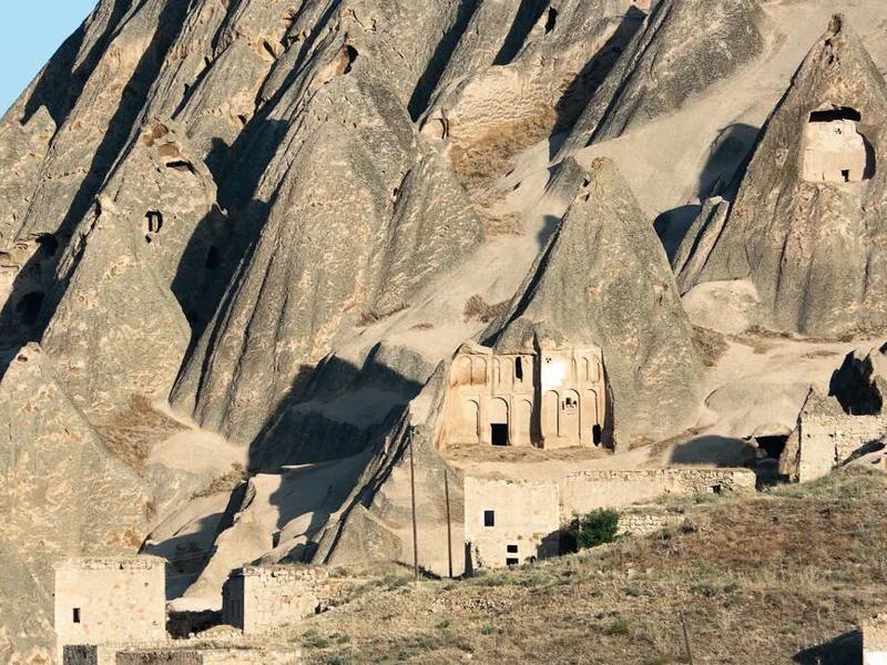 Rock cut churches in Ihlara Valley
