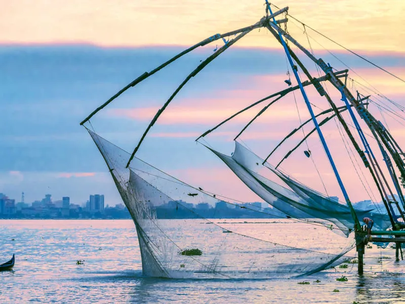 Chinese fishing nets, Kochi