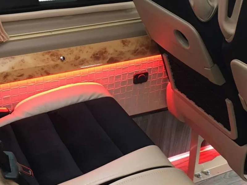 Mini bus interior