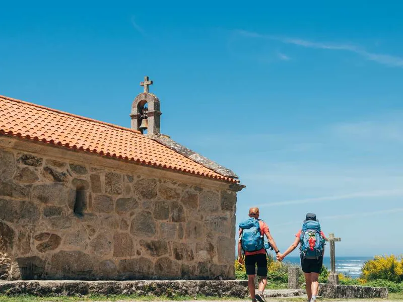Old church on Portuguese Camino