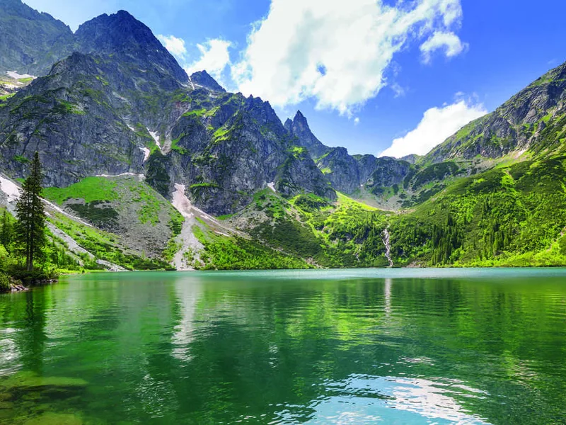 Lake in Tatra mountains