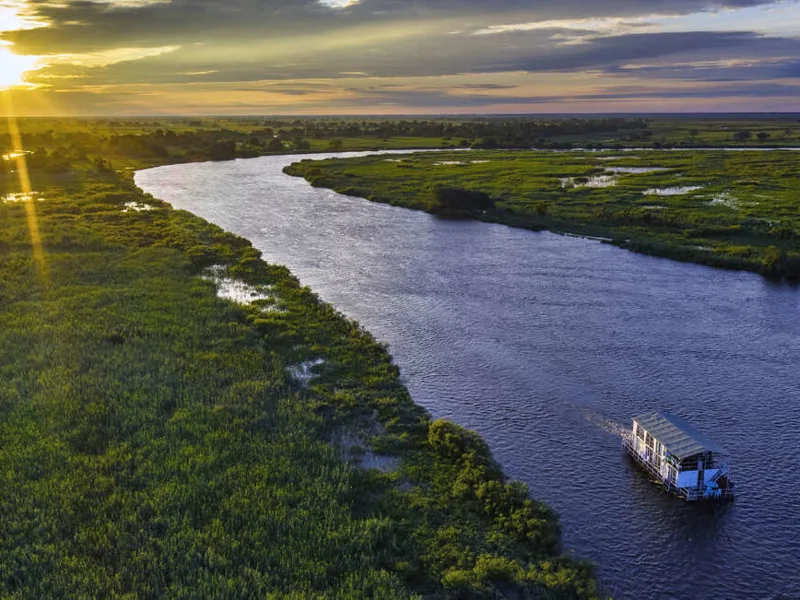 Okavango Spirit houseboat