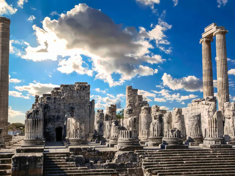 Clouds over ancient Didim