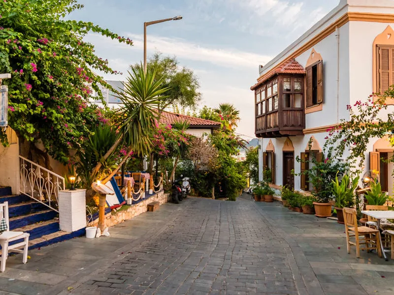 Street views in Kas
