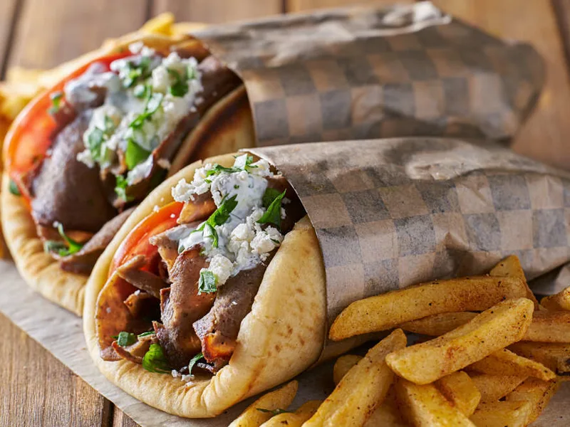 Gyros, Greek kebabs