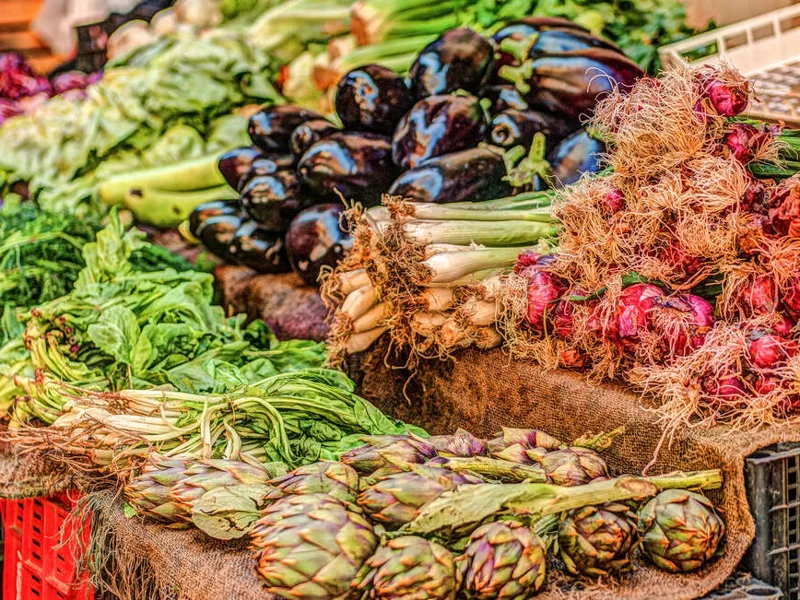 Market stall in Palermo