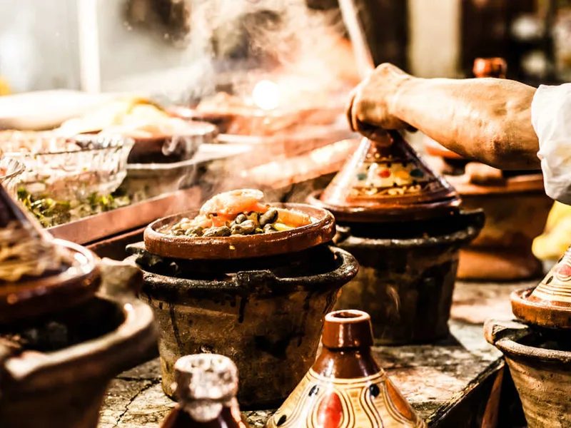 Preparing for the lunch time rush