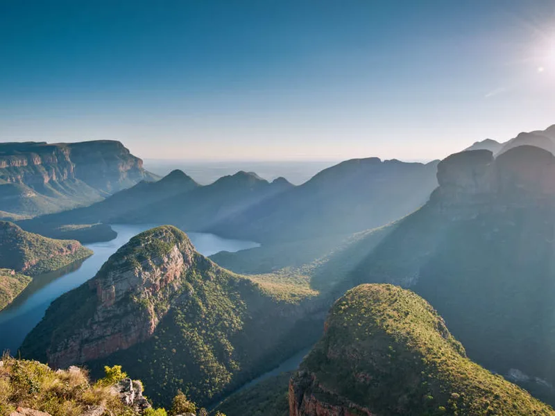 Sunshine over Blyde River Canyon