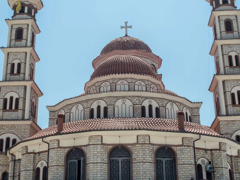 Cathedral in Korca