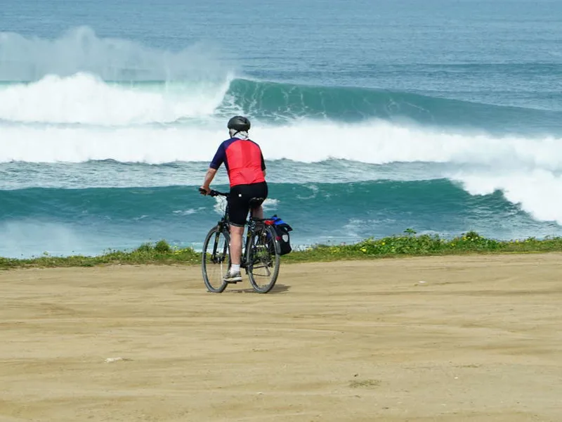 Beach cycling
