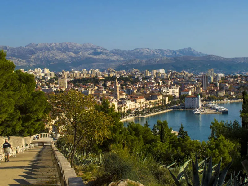 View of Split town