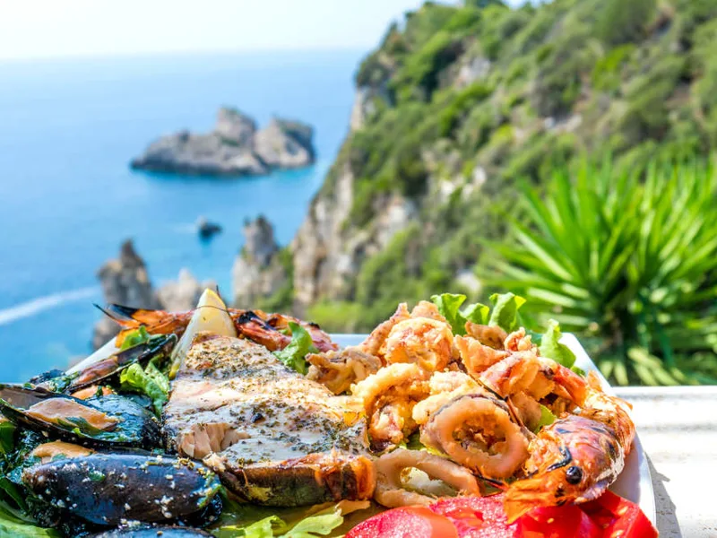 Lunch by the sea