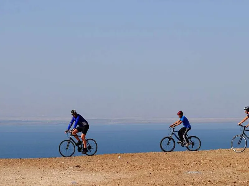 Cycling from the Dead Sea to Petra