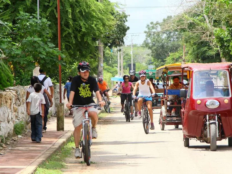 Cycling through rural Mexico