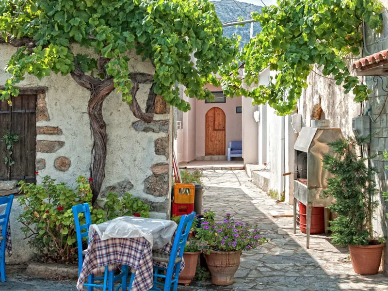 Traditional Greek Village