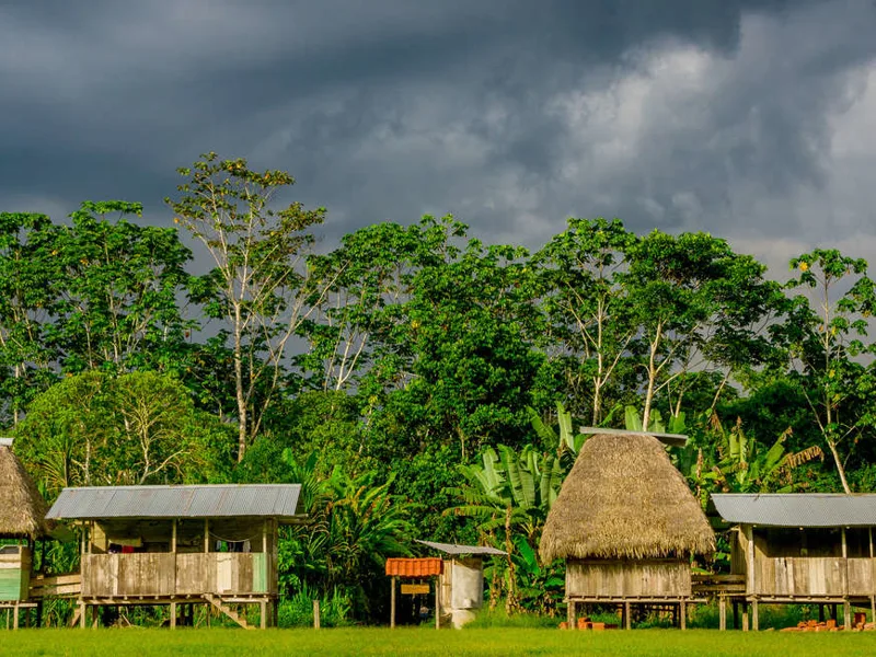 Village in Yasuni National Park