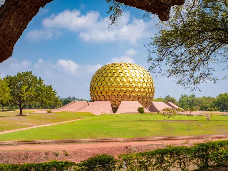 The 'Matrimandir' in Auroville