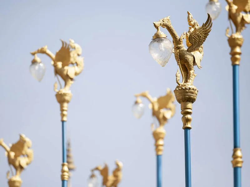 Thai street lamps