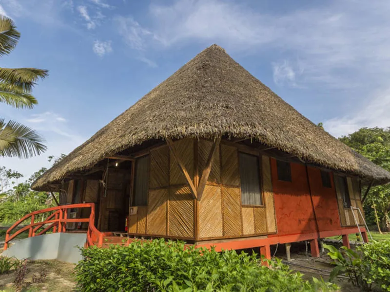 Cabin at the Napo Cultural Centre