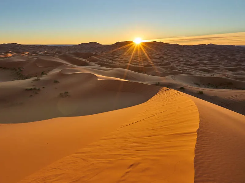 Sunset at Erg Chebbi